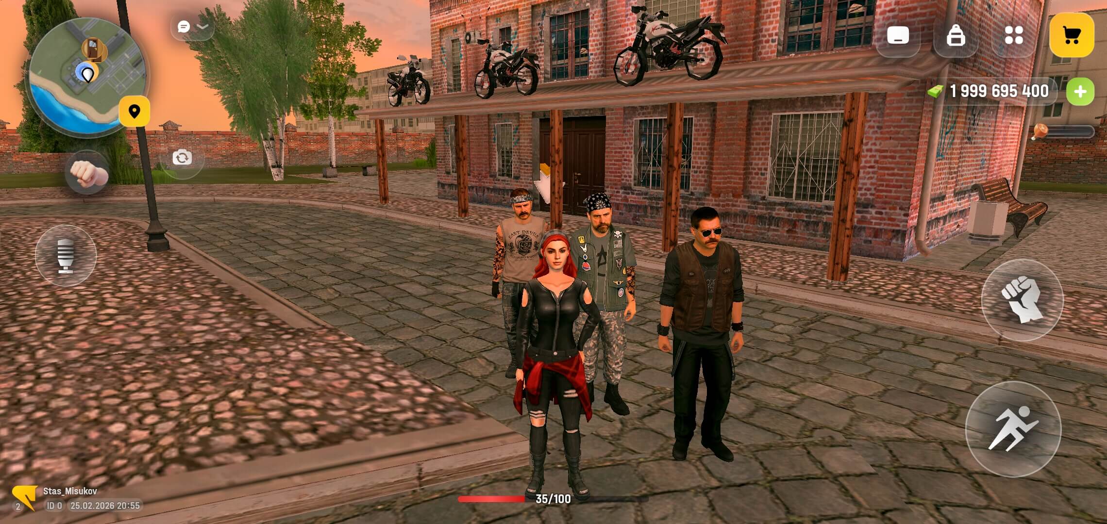 Скины и локация Байкеров